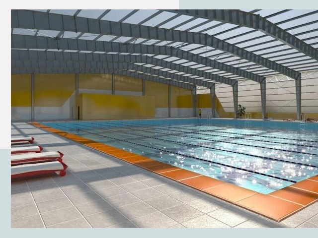 Строительство крытых бассейнов в Полевском