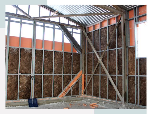 Утепленные ангары в Полевском