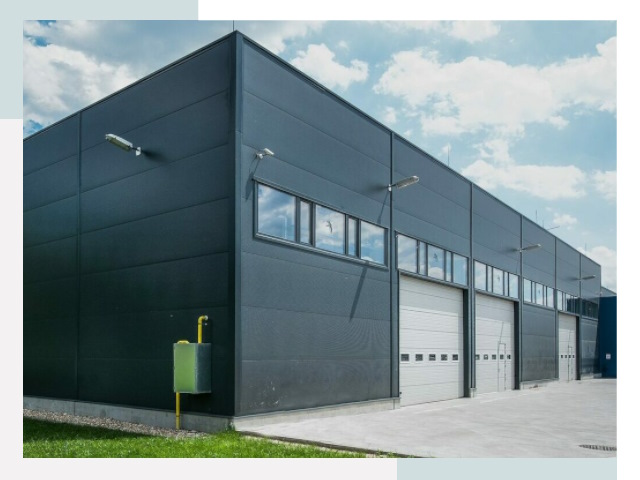 Модульные ангары в Полевском