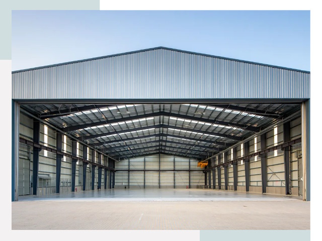 Большие ангары в Полевском