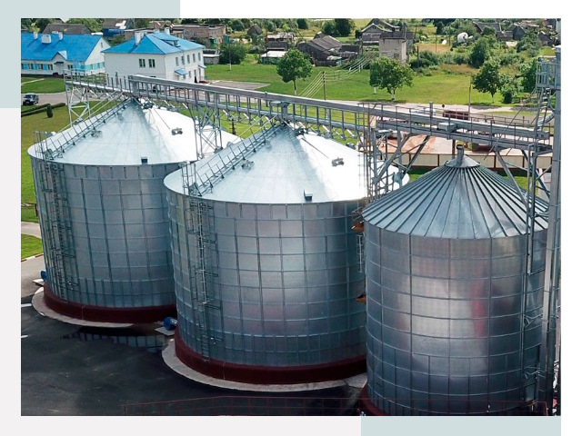 Металлические силосы в Полевском