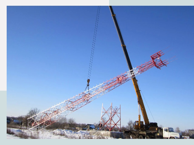 Строительство башен связи в Полевском от 616 руб.