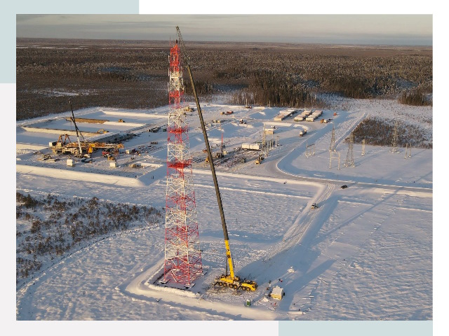 Мачты связи в Полевском