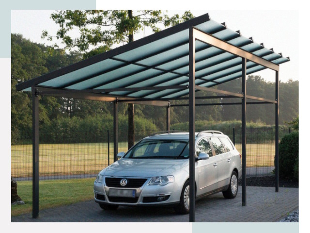 Навесы для автомобилей в Полевском