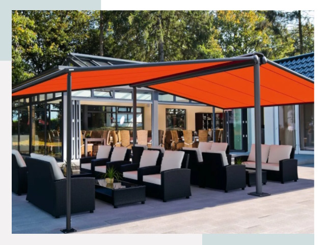 Навесы для кафе и ресторанов в Полевском