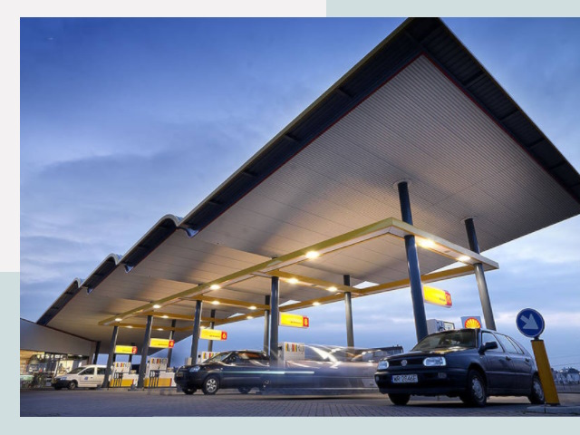 Навесы для АЗС в Полевской от 616 руб. - Защита и комфорт