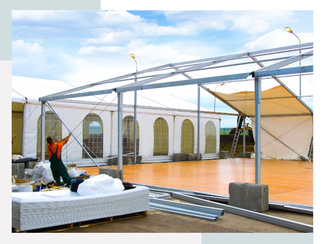 Быстро сборные шатры в Полевском