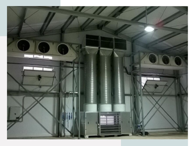 Инженерные системы для ангаров в Полевском