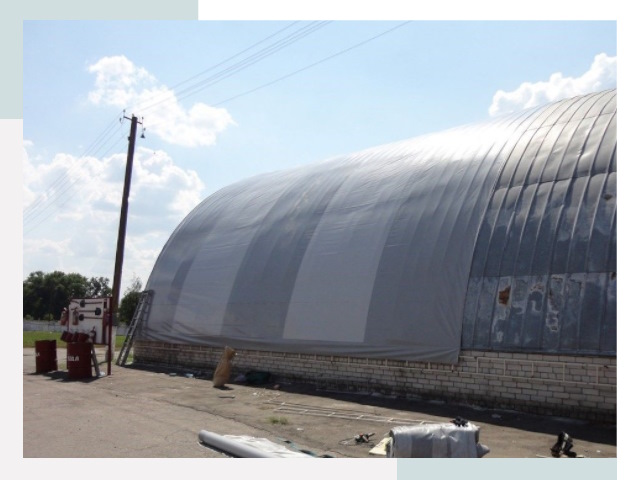 Ремонт ангаров в Полевском