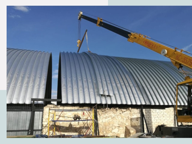 Реконструкция ангаров в Полевском от 616 руб.