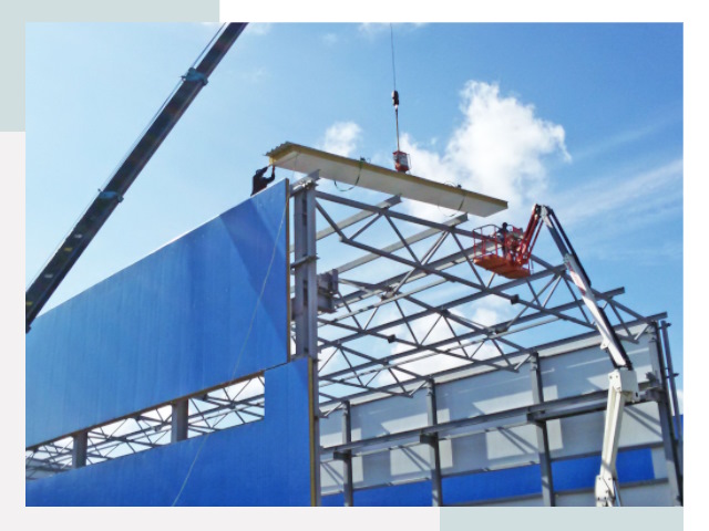 Монтаж сэндвич-панелей в Полевском