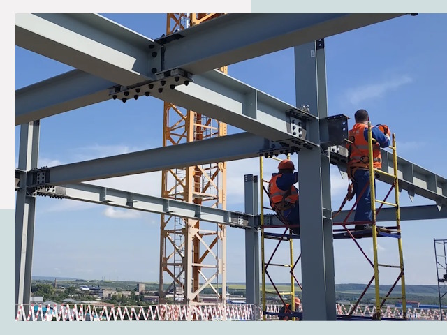 Монтаж металлоконструкций в Полевском