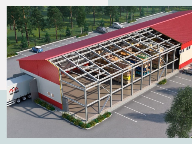 Проектирование ангаров в Полевском от 616 руб.