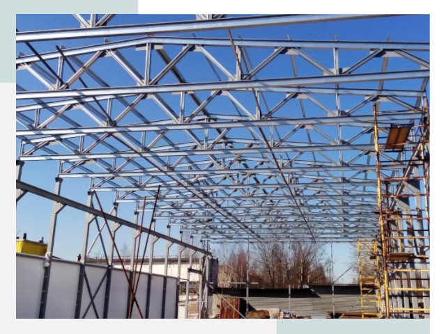 Металлокаркасы для складов в Полевском